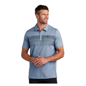 Travis Mathew Coastal Blue Golf Polo Shirt Size M